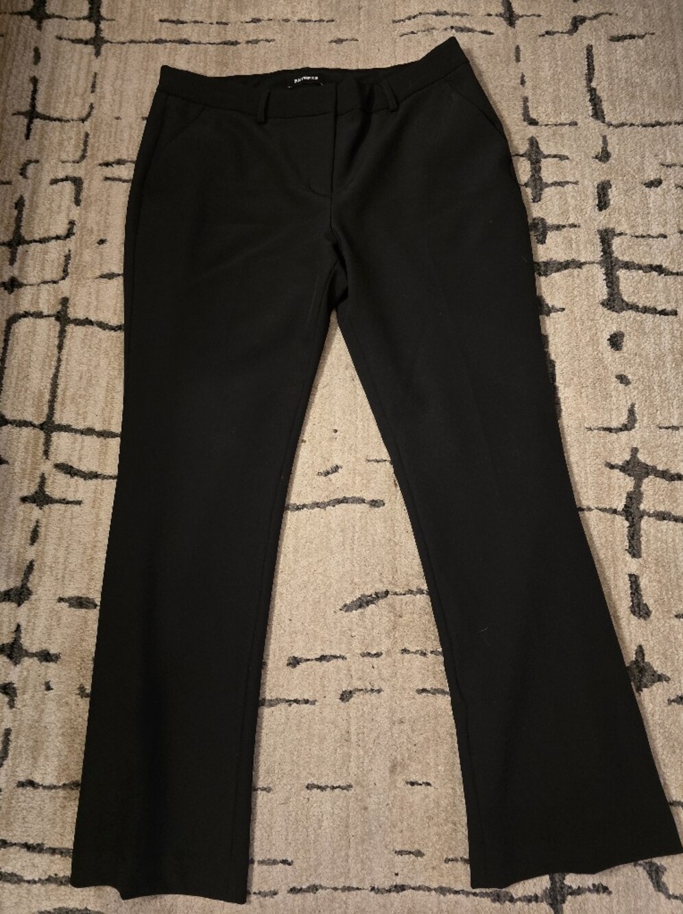 Express Women's Black Dress Pants - Slim Fit